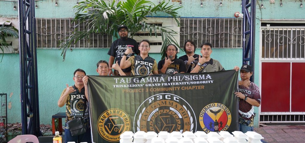 Yes Na All feeding program kasama ang Tau Gamma Phi sa Project 3.
